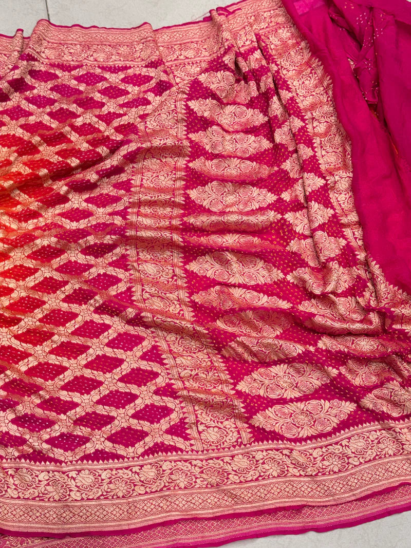 Handwoven Georgette Saree