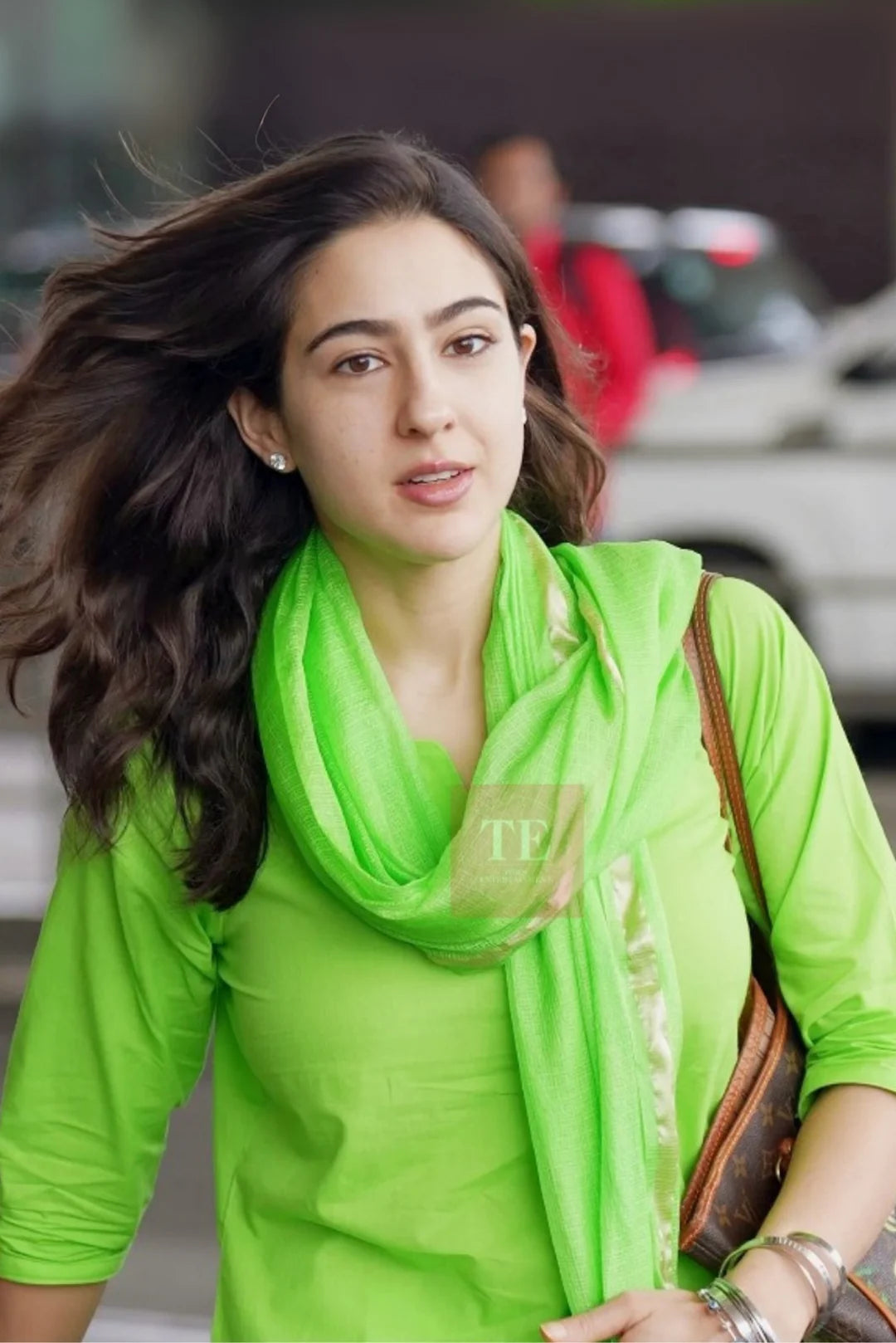 Lime Doria Suit Set