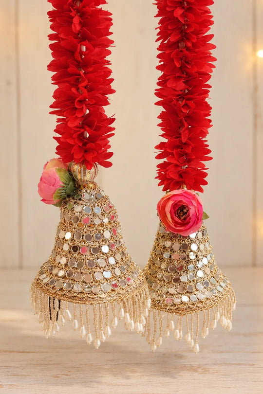 Sheesh Mahal Pearl Kaleera Set