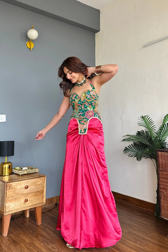 Gulnaar Rebel Corset Drape Set