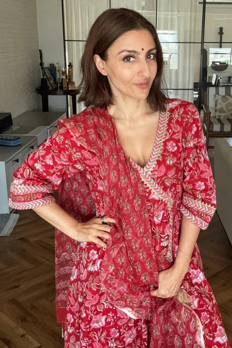 Gulnaar Anarkali Set
