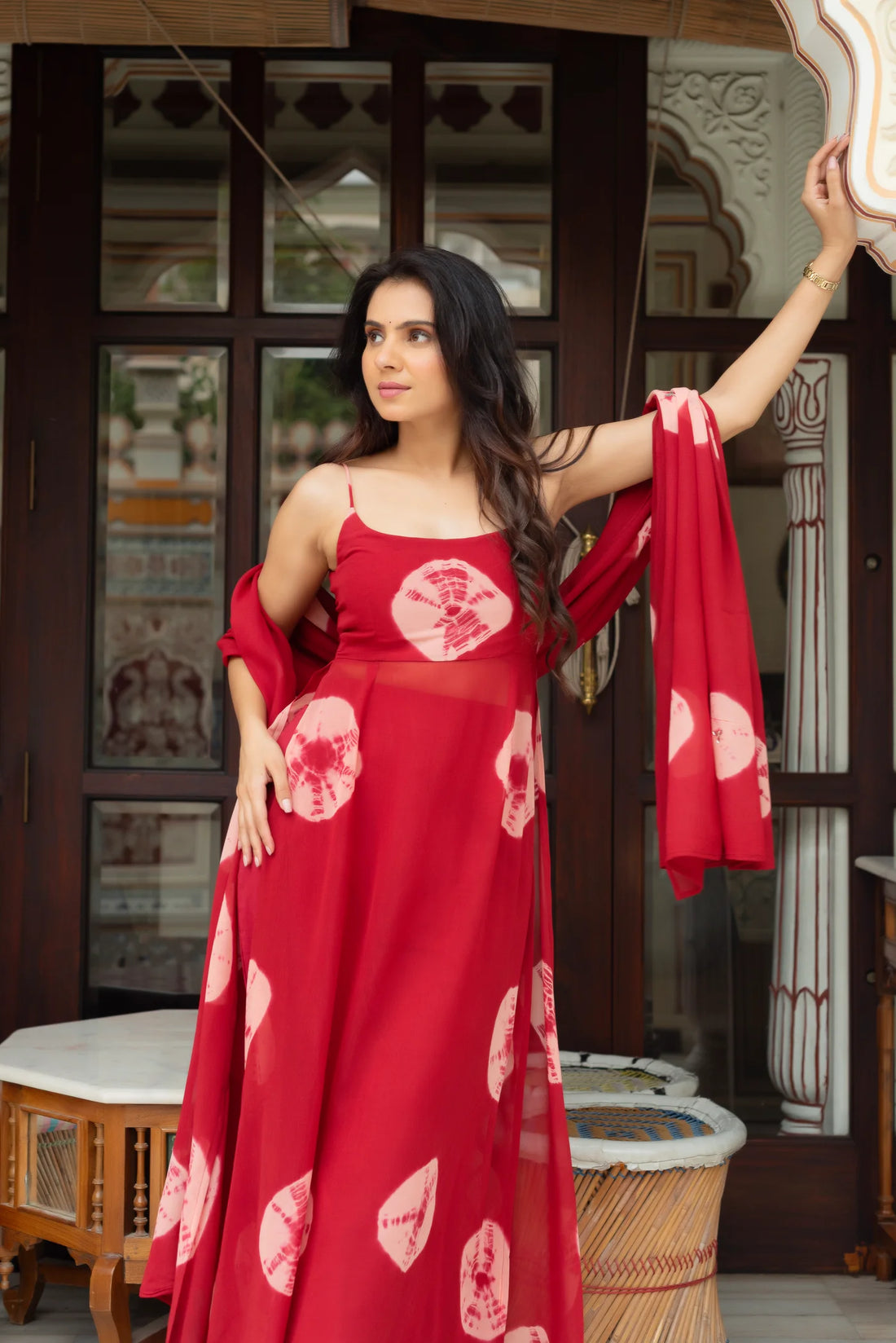 Laal Riwaayat Printed Suit Set