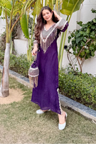 Zarina Fringe Luxe Kaftan – By Reet Lifestyle