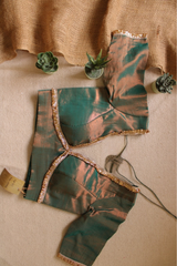 Navratri Zari Cotton Padded Blouse