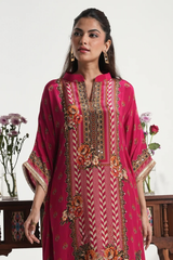 Black Crepe Boho Noir Kaftan Set