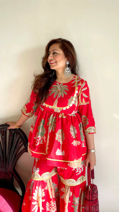‘Hoor’ Women's Sharara Set – By Reet Lifestyle