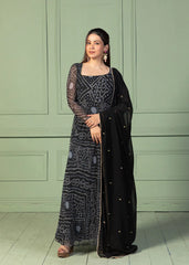 Bandhani Asymmetric Neck Anarkali with Dupatta