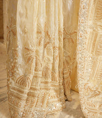 Ivory Idol Saree