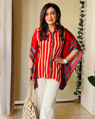 Stripe & Shine Kaftan Top – By Reet Lifestyle