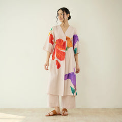 Nazm Floral Cotton Kurta Set