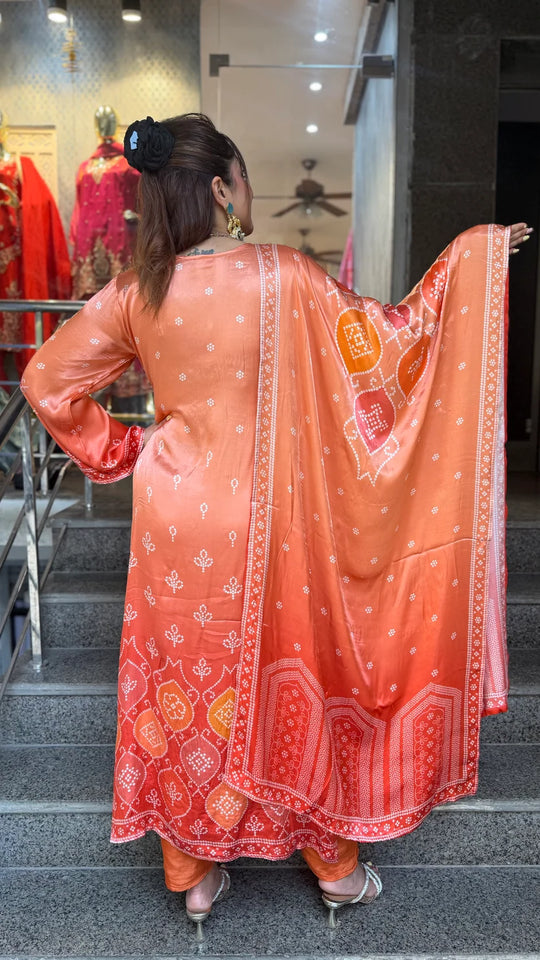 Rangrez Rani Embellished Kurta Set