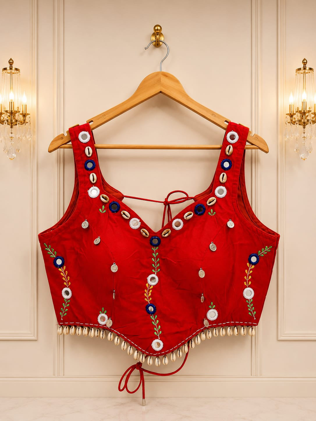 Navratri Rajwada Garba Corset Blouse