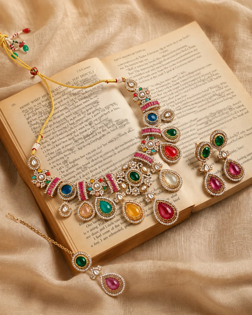 Ruhani Rajmahal Necklace Set