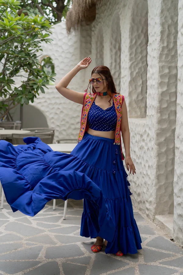 Blue Raas Royale Cape Full Set