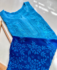 Pure viscose georgette kurta