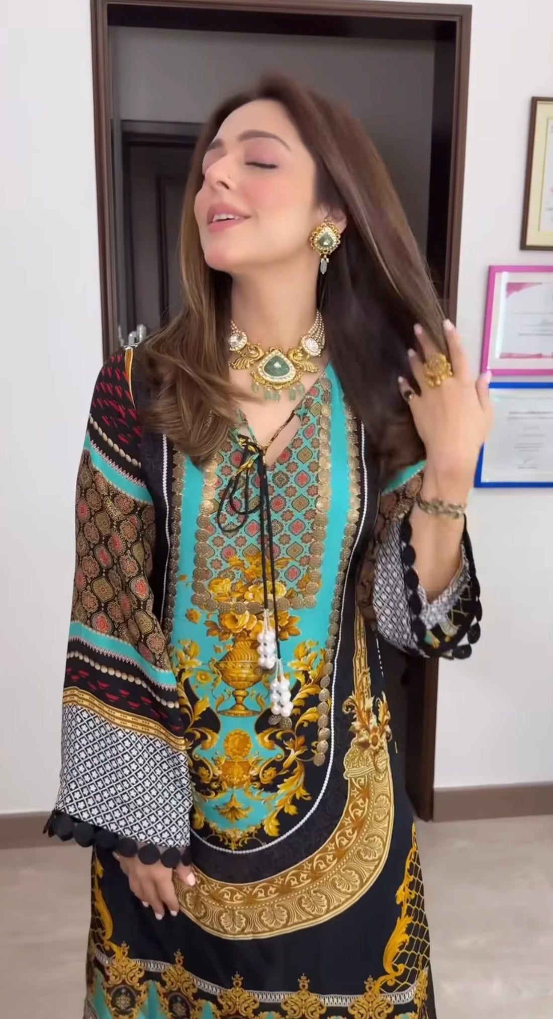 ROYAL DRIYA BOHO CORD SET