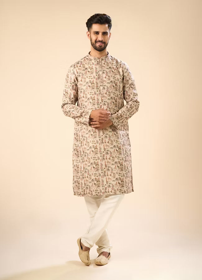 Cotton Splendor Mens Kurta