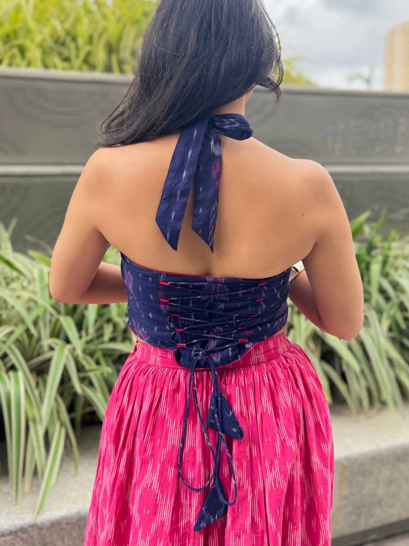 Zivara Ikat Fusion Top