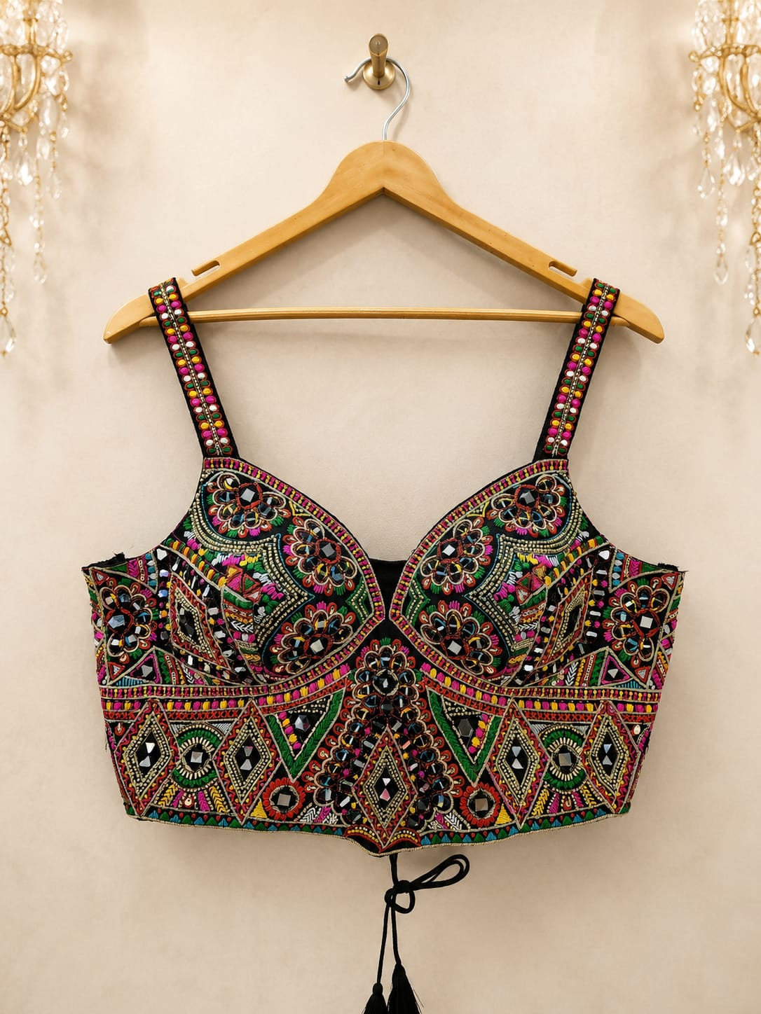 Rajrani Navrang Mirror Corset Blouse ✨