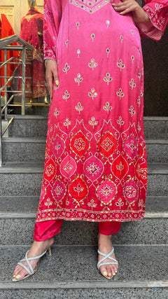 Rangrez Rani Embellished Kurta Set