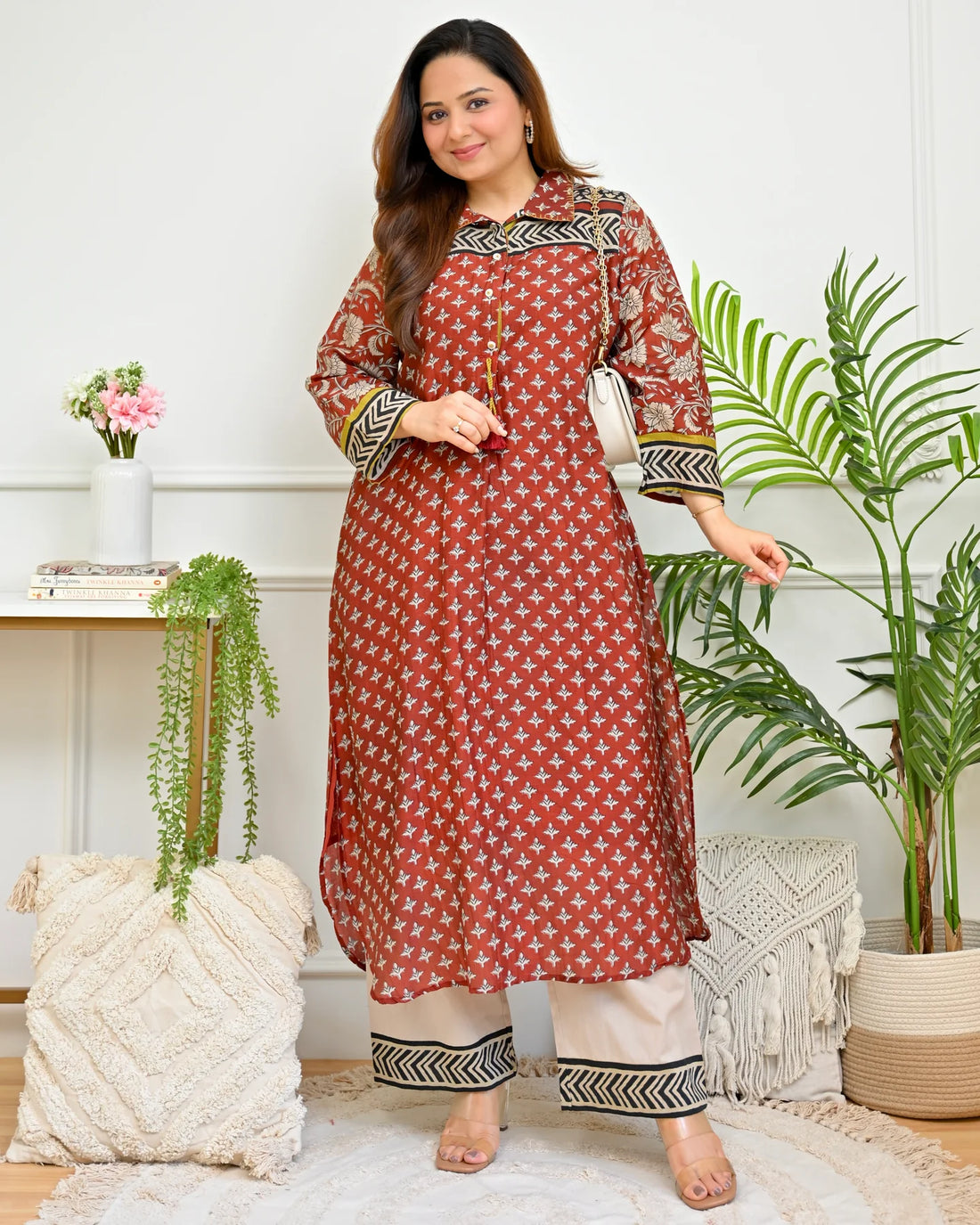 Kashvi Heritage Chanderi Kurta Set