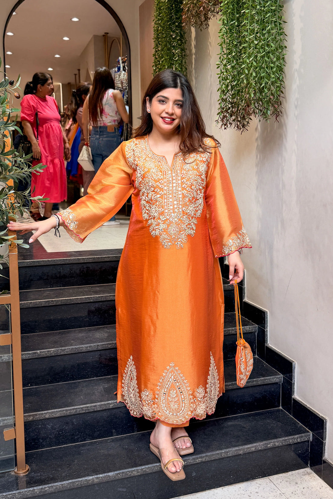 Aabha Paisley Embroidered Co-ord Set