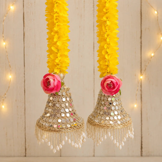 Sheesh Mahal Pearl Kaleera Set