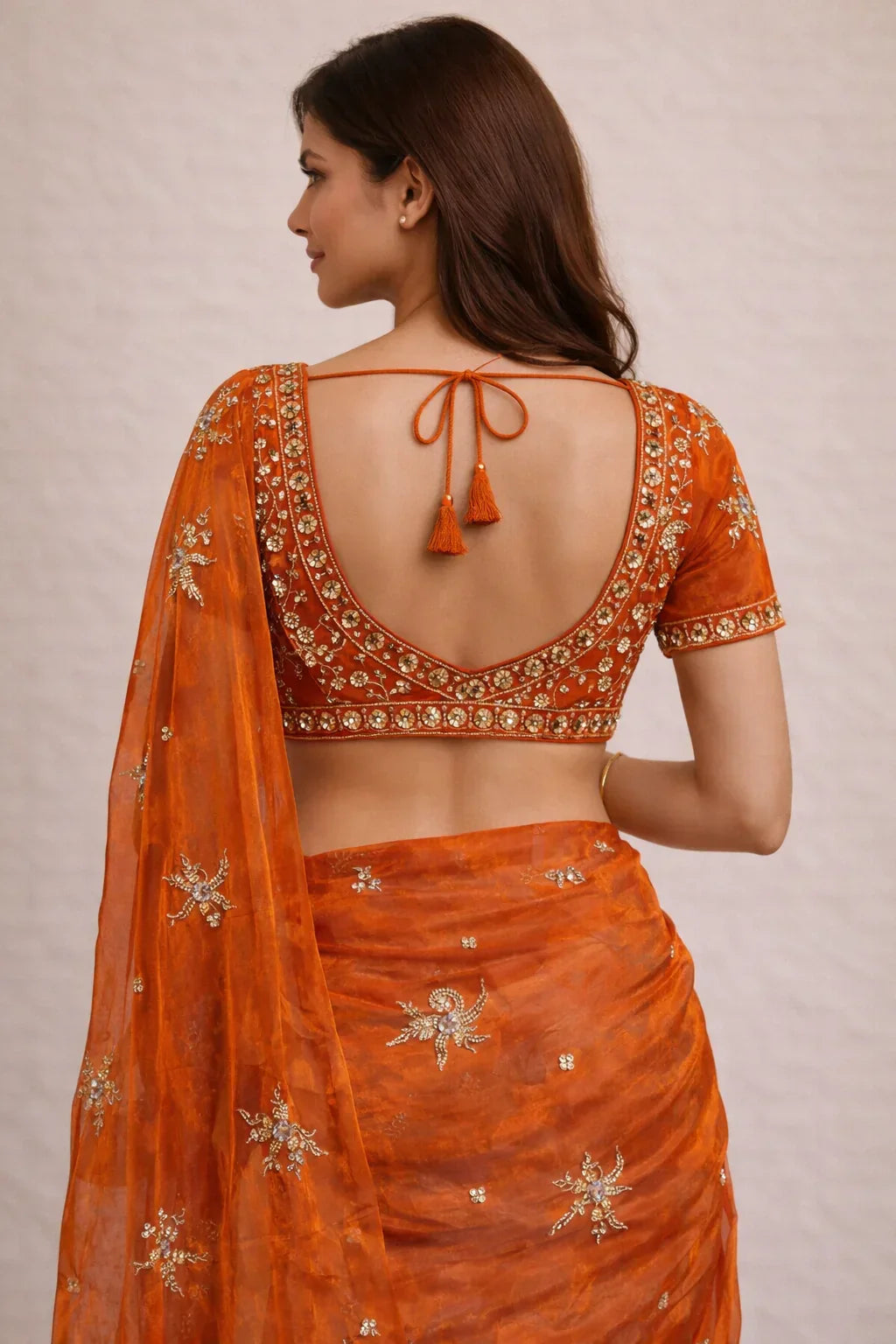 Rangmahal Ready-to-Wear Saree with Blouse