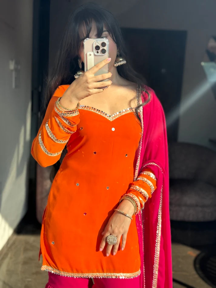 Mehrunisa Sharara Suit