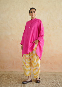 Noor Sunehri Gingham Cotton Co-Ord Set