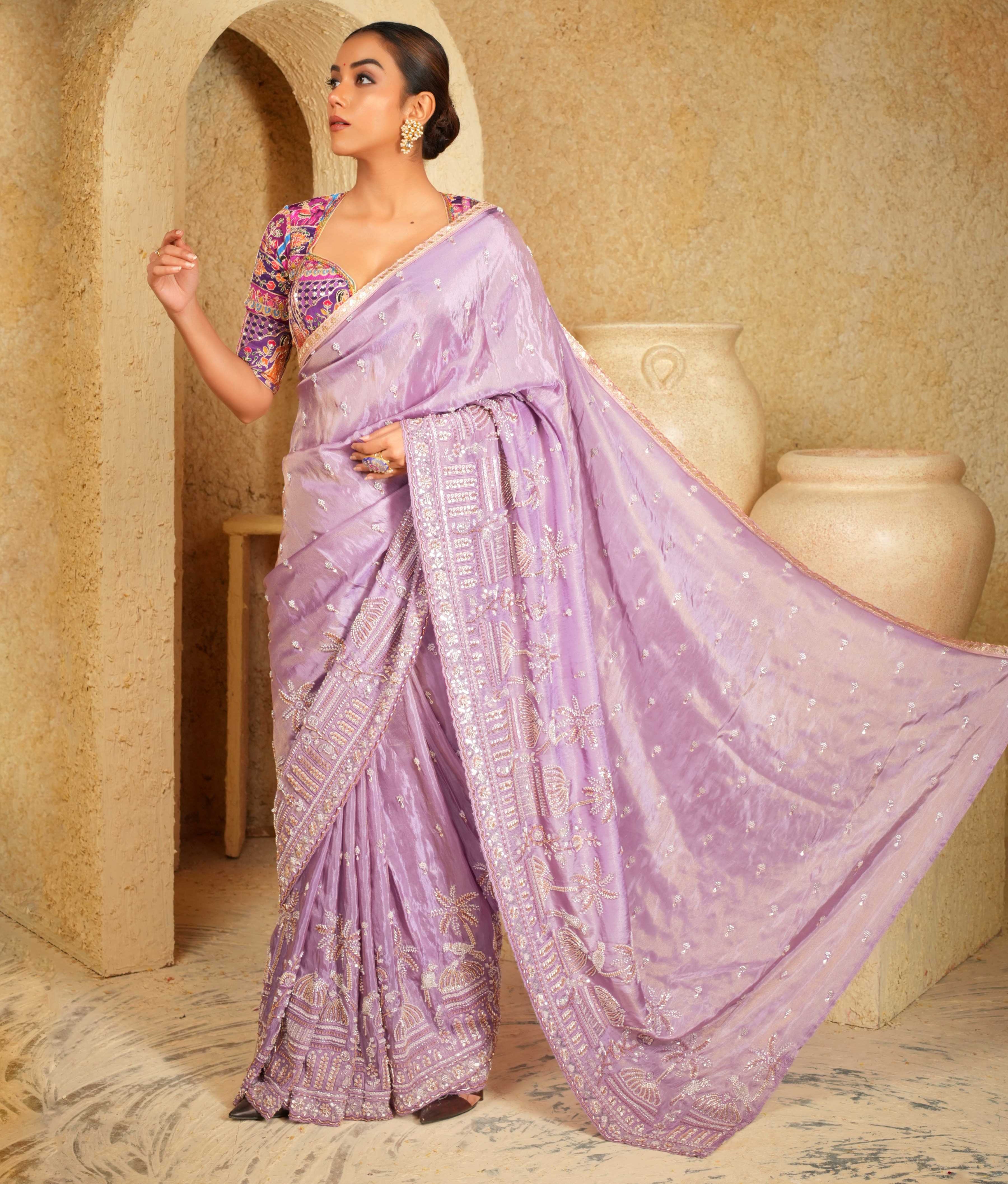 Festive wear saree
