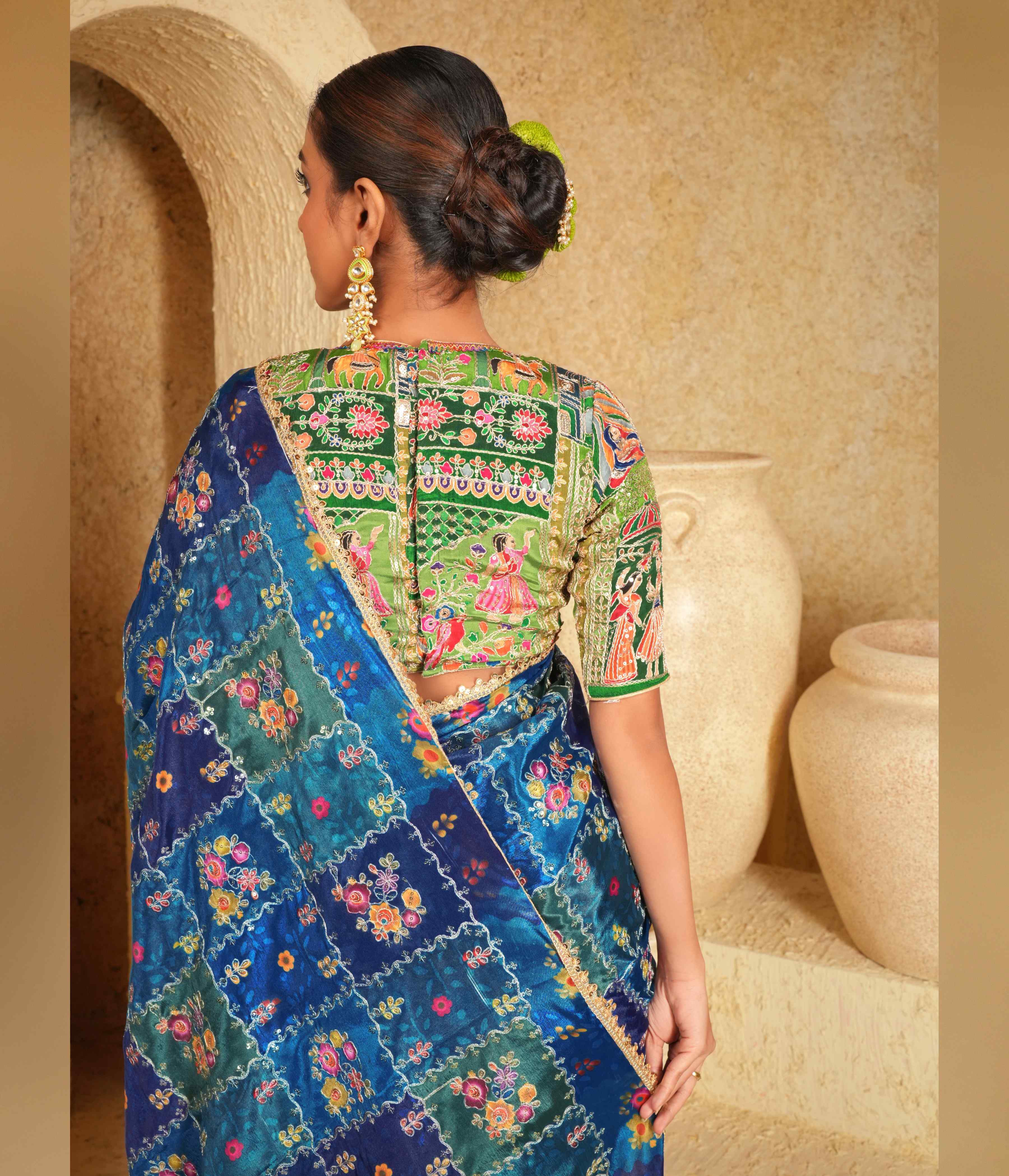 Blouse for sarees and lehengas