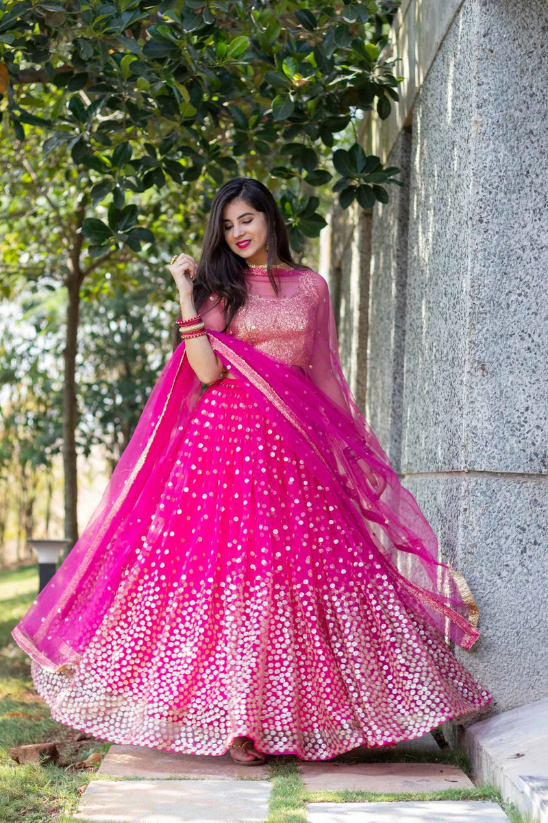 Rani Pink Lehenga- By Reet Lifestyle