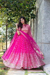 Rani Pink Lehenga- By Reet Lifestyle