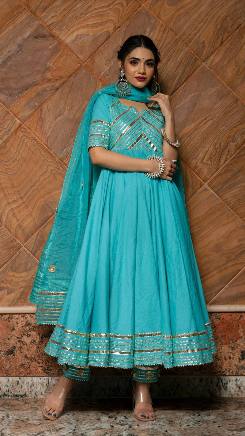 Gotta lacework Anarkali