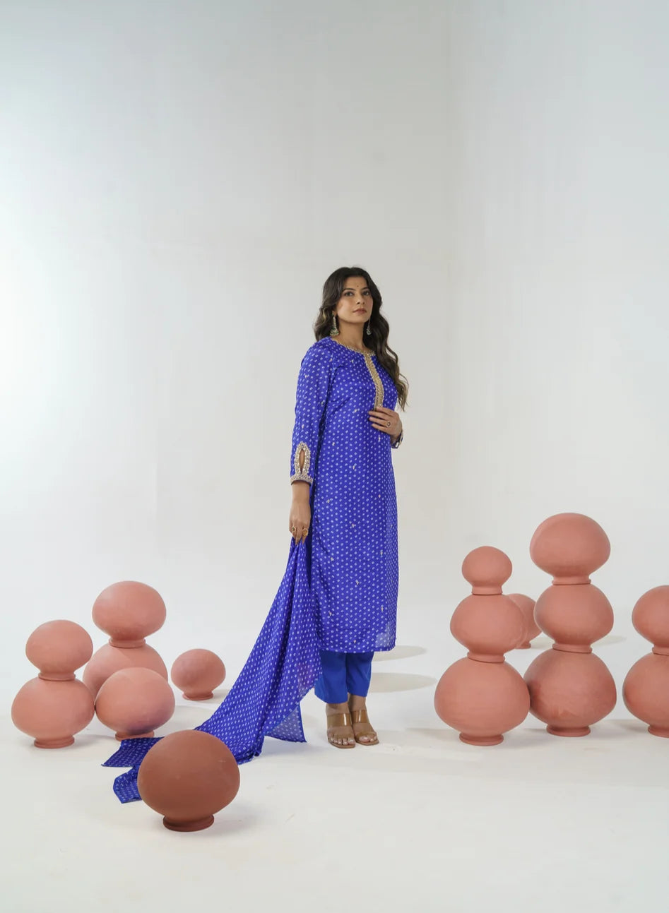 Jamuni Riwaayat Printed Suit Set