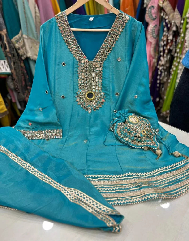 Aarika Lime Festive Dhoti Set