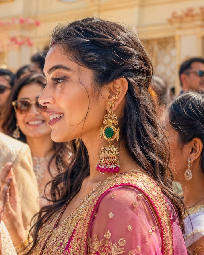 Mrigakshi Gulabi Sahara Earrings
