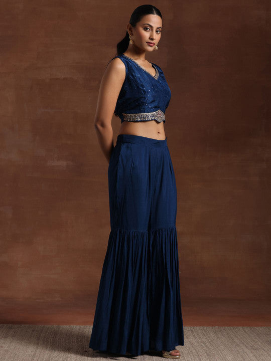 Kesari Mahal Jacket Sharara Set