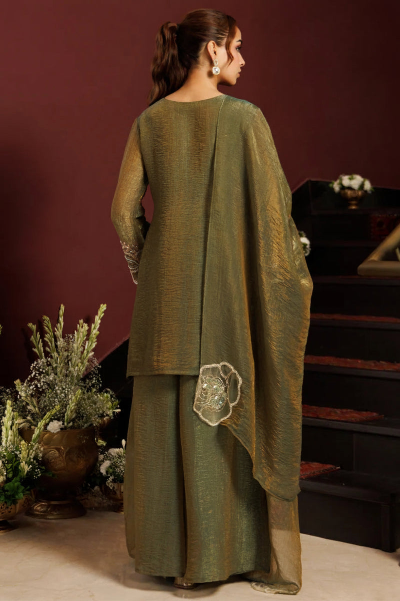 Zarqash Luxe Handwork Palazzo Set
