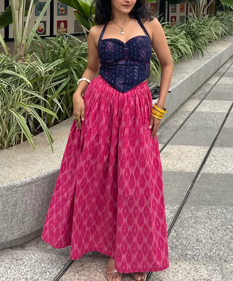 Zivara Ikat Fusion Top