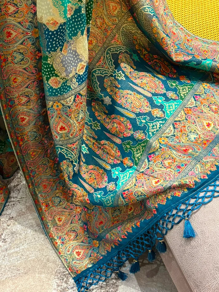 Ziyaara Luxe Georgette Saree