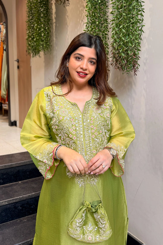 Aabha Paisley Embroidered Co-ord Set