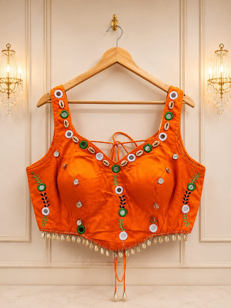 Navratri Rajwada Garba Corset Blouse