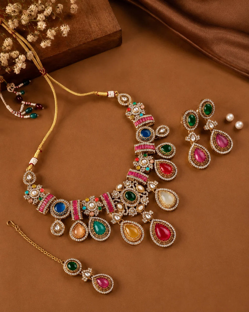 Ruhani Rajmahal Necklace Set