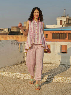 Fleur Cotton Co-ord Set- By Reet Lifestyle