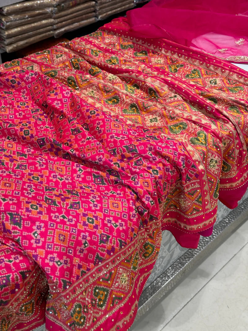 Traditional Gujarati saree