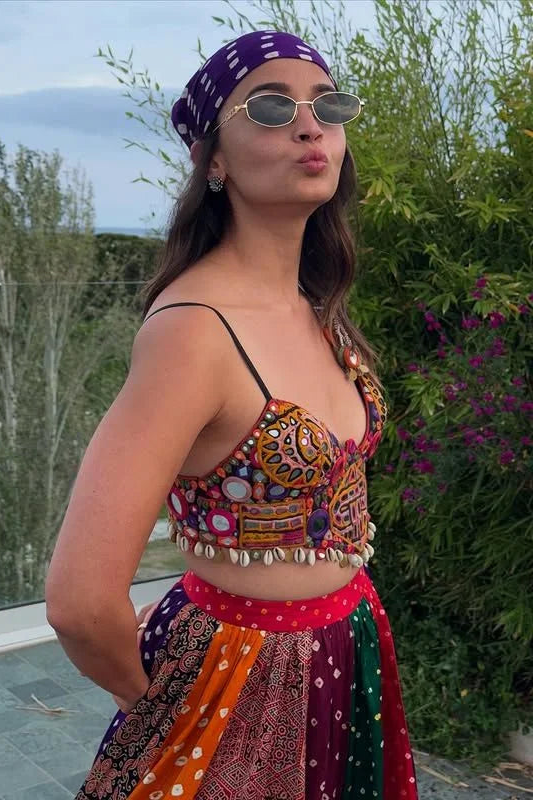 Alia Bhatt Inspired Mirror Corset