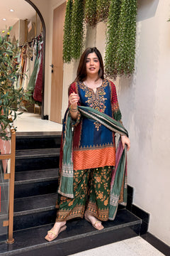 Mehfil Royale Floral Suit Set