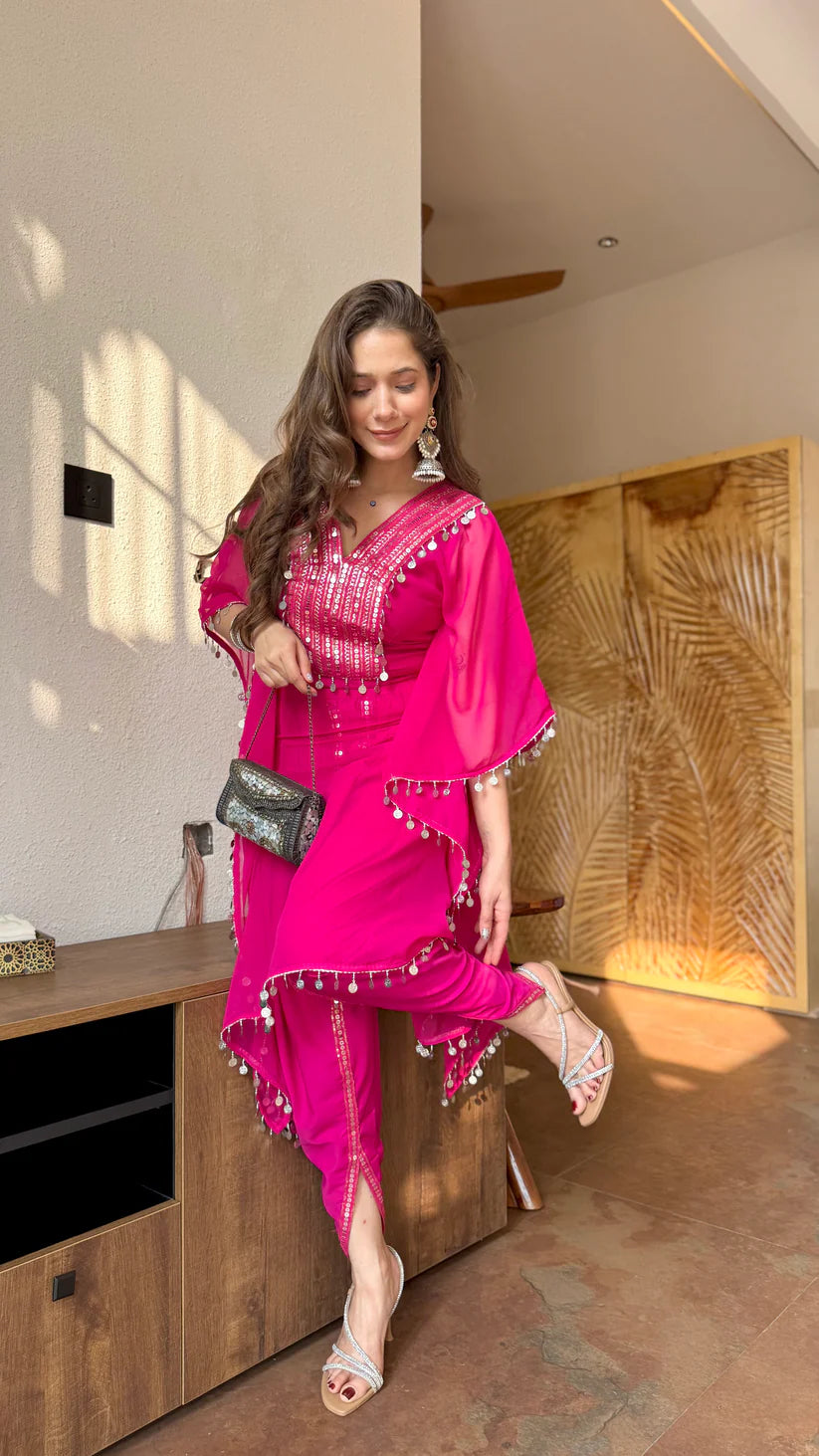 Sunshine Mirror Charm Kaftan Set